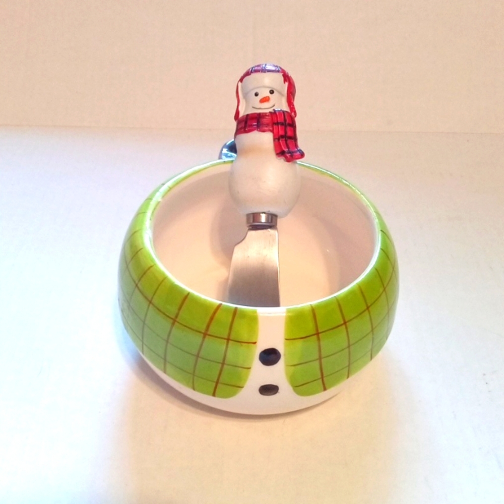 Christmas Chip& Dip Bowl